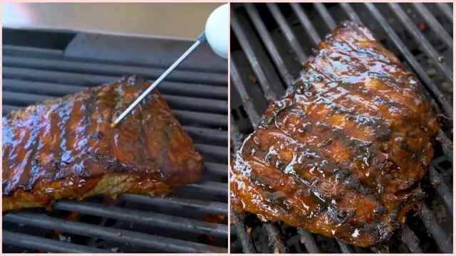 Check the temperature & Rest the steak