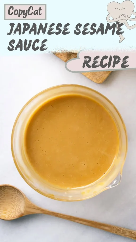 Copycat Japanese Sesame Sauce Recipe