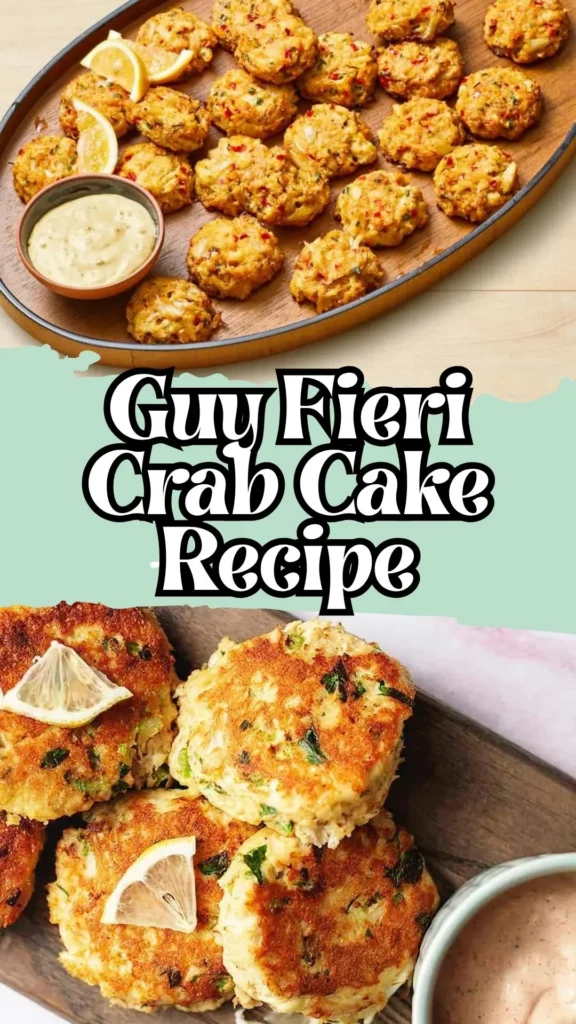 Homemade Guy Fieri Crab Cake