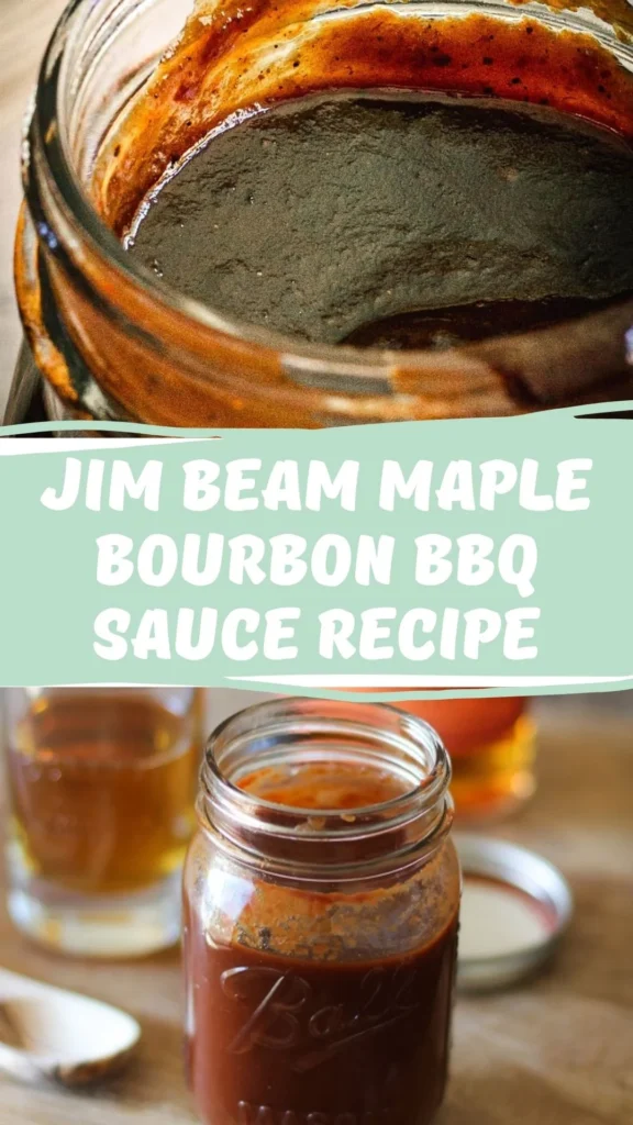 Homemade Jim Beam Maple Bourbon BBQ Sauce