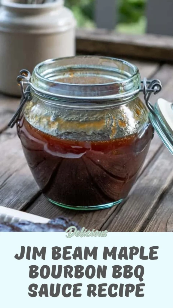 How to make Jim Beam Maple Bourbon BBQ Sauce