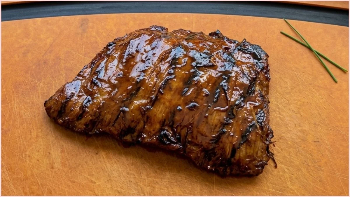 Miso Marinated Japanese Flank Steak Recipe