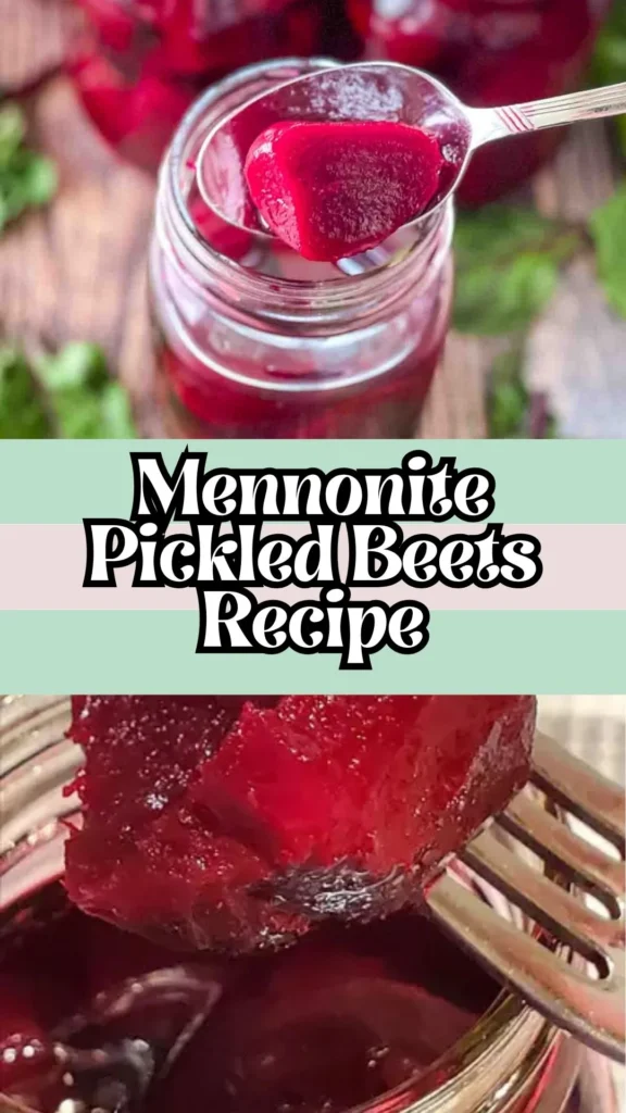 Copycat Mennonite Pickled Beets Recipe
