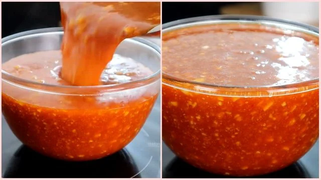Finish the sauce