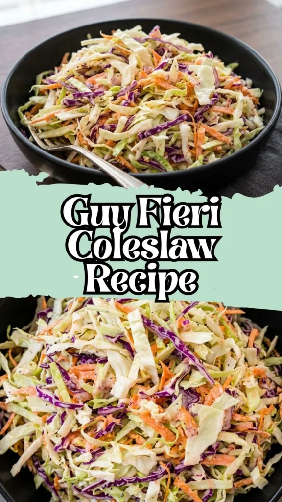 How to make Guy Fieri Coleslaw