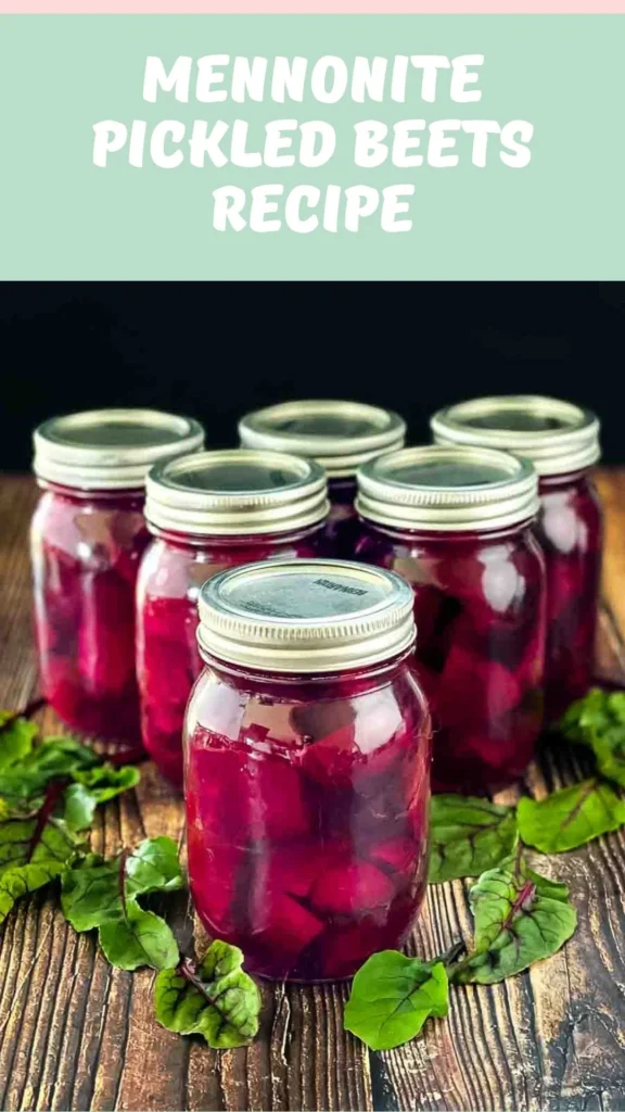 How to make Mennonite Pickled Beets