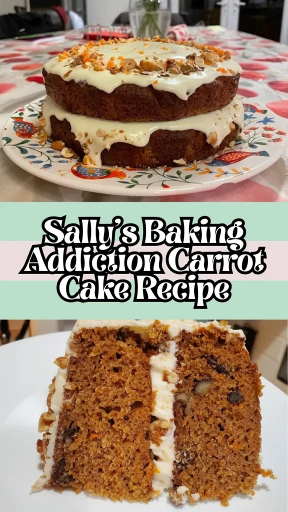 How to make Sally’s Baking Addiction Carrot Cake