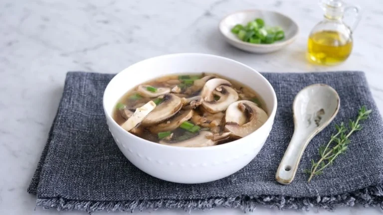 Japanese Steakhouse Clear Soup Recipe