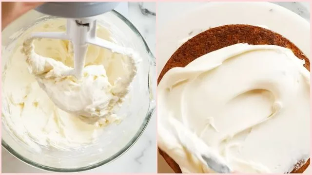 Make the frosting & Assemble