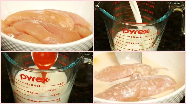 Marinate the chicken