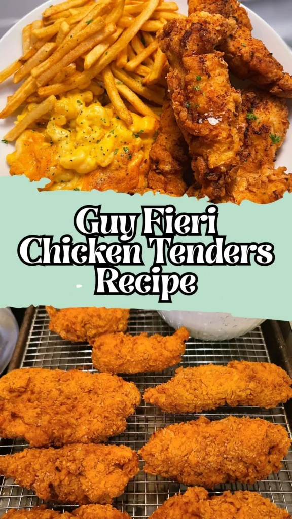 Recipe for Guy Fieri Chicken Tenders