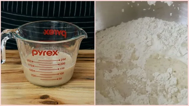 Activate the yeast & Make the dough