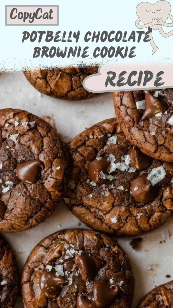 Copycat Potbelly Chocolate Brownie Cookie Recipe