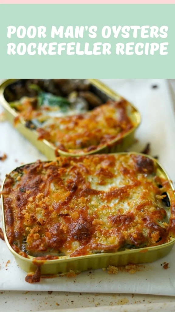 Homemade Poor Man’s Oysters Rockefeller