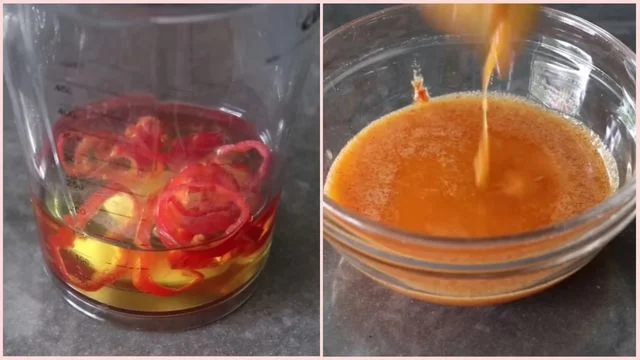 Make the chili oil