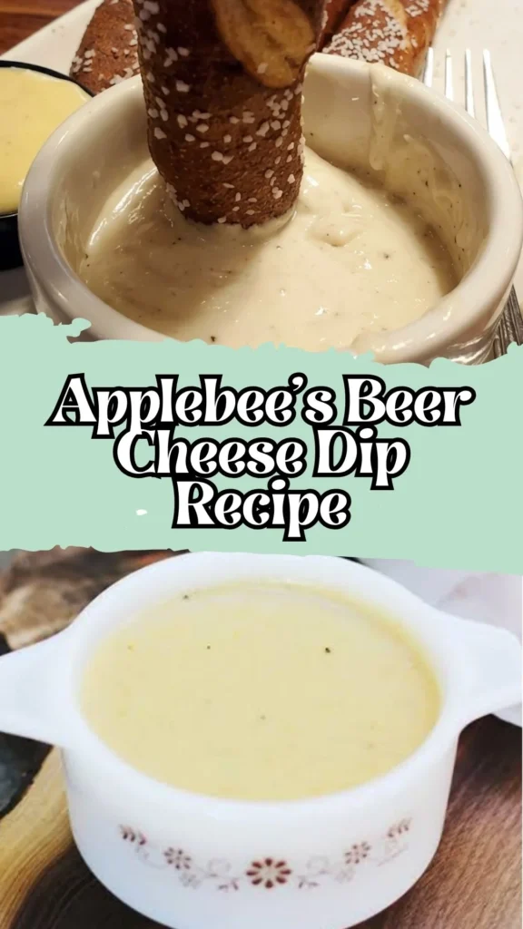 Recipe for Applebee’s Beer Cheese Dip