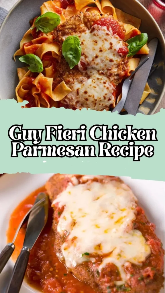 Recipe for Guy Fieri Chicken Parmesan