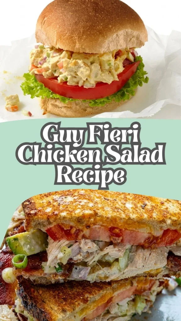 Recipe for Guy Fieri Chicken Salad