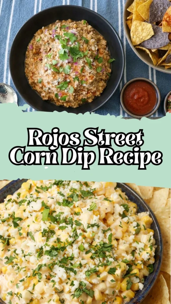 Recipe for Rojos Street Corn Dip