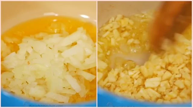Sauté the aromatics