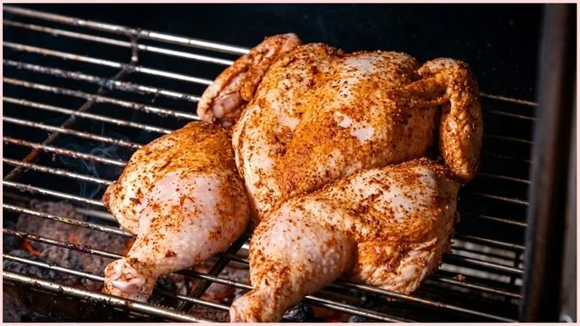 Smoke the chicken