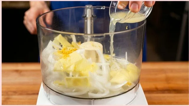 Zest and juice the lemon