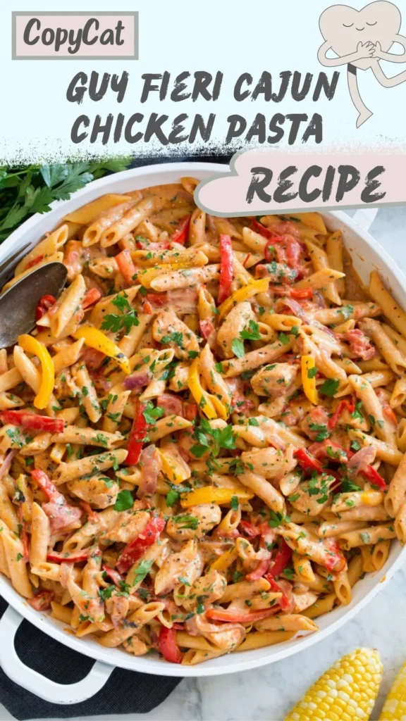 Copycat Guy Fieri Cajun Chicken Pasta
