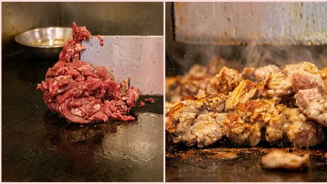 Heat the Griddle & Cook the Carne Asada