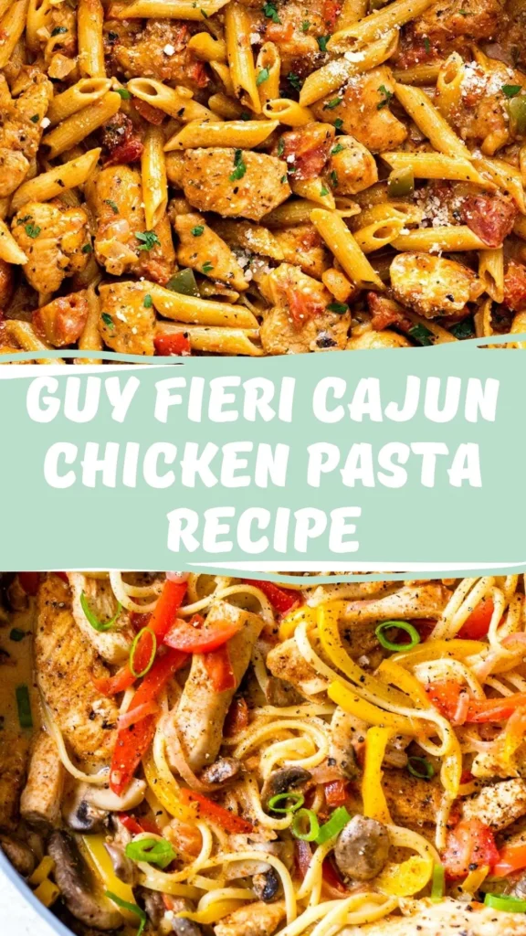 Homemade Guy Fieri Cajun Chicken Pasta