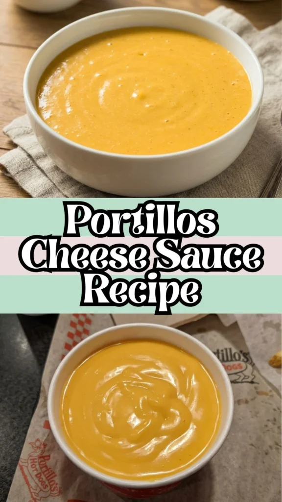 Homemade Portillos Cheese Sauce