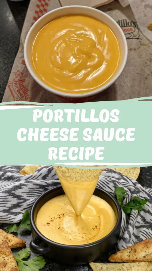 How to make Portillos Cheese Sauce